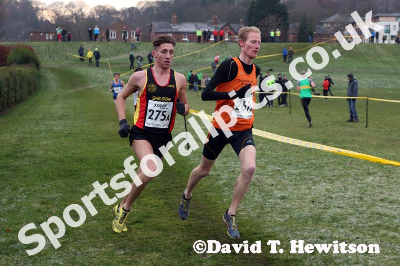 Durham City and Shildon 1st leg senior mens Durham Cathedral Relays. Photo: David T. Hewitson/Sports for All Pics